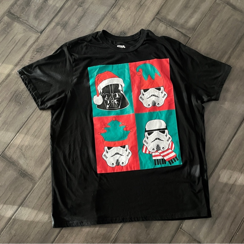 Star Wars x Mad Engine Christmas Graphic Tee - Size 4XLT